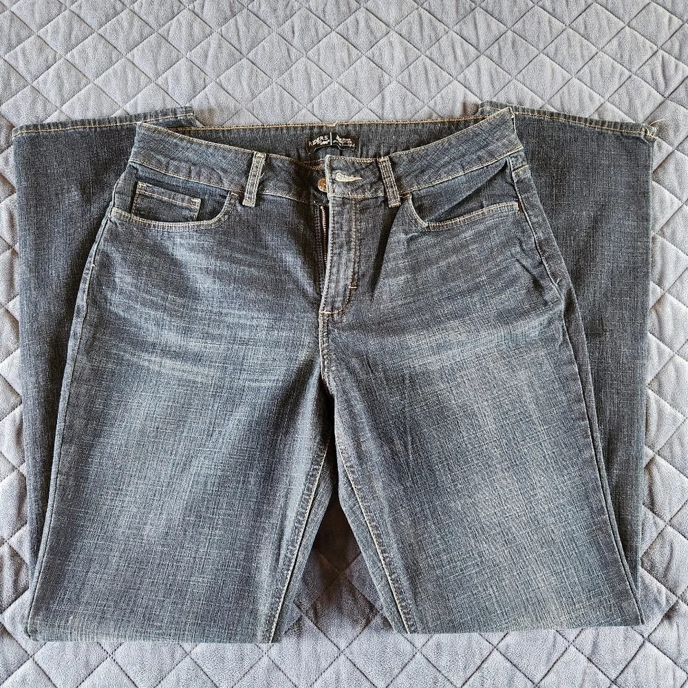 Womens Lee Riders midrise straight leg jean sz 12 - Picture 2 of 6
